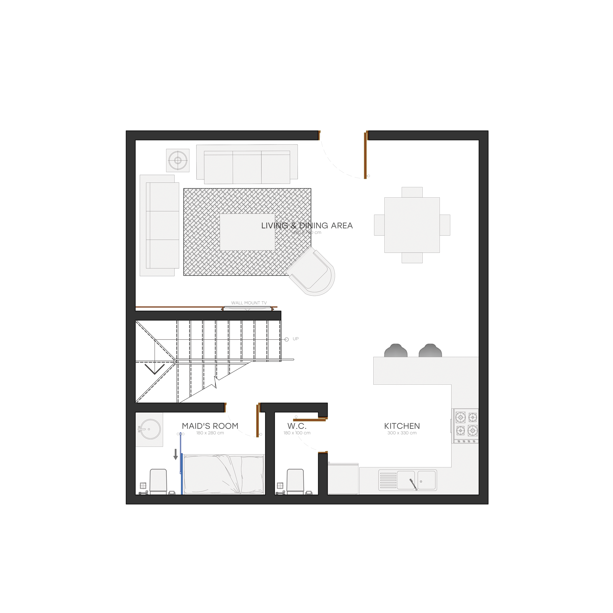 B