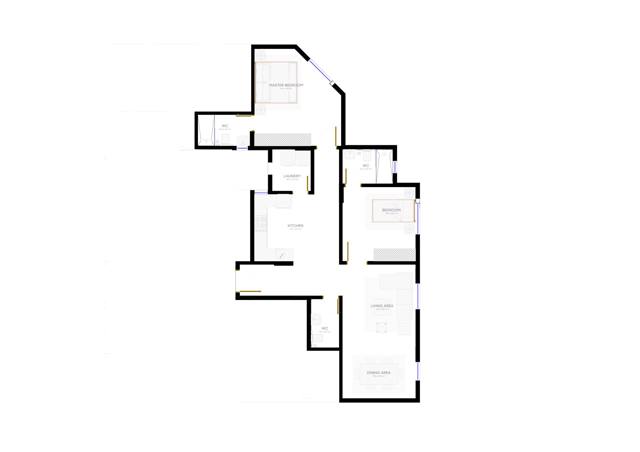  Two Bedroom Apartment - Unfurnished 